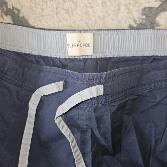 The Sleep Code 2 Piece Organic Cotton Pajama Set Large - Picture 5 of 7